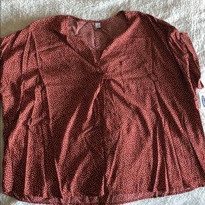 Flowy Poka dot blouse